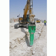 Brise-roches hydrauliques - gamme lourde Montabert - 2 vitesses - pour porteurs de 20 à 80 tonnes_1