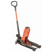 Cric compact extra plat 3T - BH13000 avec double piston et hauteur de levage jusqu'à 552 mm_1