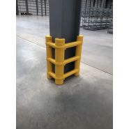 Protège poteaux universel - adaptable à colonnes carrées ou rectangulaires de 200 à 700 mm - installation rapide sans fixation_1