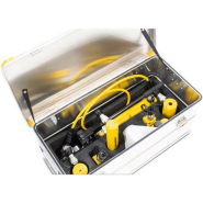 SC10HTBE - 10 tonnes - Quatre vérins hydrauliques - Ensemble de boîte à outils de pompe à main_1