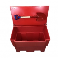 Bac à sable-sel-absorbants 300L avec pelle intégrée - polyéthylène haute densité - Plast'Up Rotomoulage_1