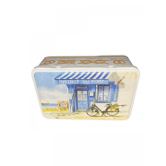 Boîte/coffret métal décor junior 'bistrot' - 190 x 125 x 72 mm - Made in France - BA000041_1