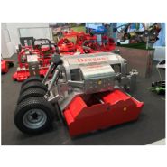 Gladio broyeur forestier - Dragone Web - double déplacement avec rouleau de support et cas en Hardox_1