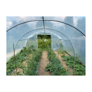 Serre pour légumes à deux portes pivotantes pour une aération naturelle et une accessibilité optimale - Largeur 6m - ABRI LEGUMES_2