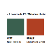 Siège giratoire étudiant - Monocoque PP avec tablette écritoire pivotante - Odei PP ODR2/1 -PROMO -30%_1