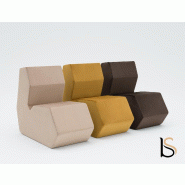 Chauffeuse d'accueil Shape - MDD - River beige_1