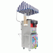 Machine à Glace Italienne 2 parfums + mix 40 L/h - refroidissement à air - 3,3 kW_1