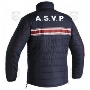 Blouson matelassé ASVP PM ONE - Réf. 202325 - Tissu polyester 150g/m² - Doublé Thinsulate - Bandes rétro-réfléchissantes_1