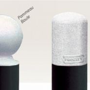 206407 - Potelets fixes EAPS - hauteur hors sol 1302 mm - tubes acier Ø76, Ø114 ou 70x70 mm - différents pommeaux au choix_1