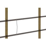 Clôture électrique chevaux - horse stop - ruban 3 hauteurs, au ml_1