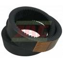 Courroie Continental Agridur 404 (63x2286) H162629.02 - pièce d'origine John Deere pour moissonneuse-batteuse - Référence : ME-H162629.02_1