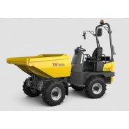 Dw20 mini-dumper sur pneu - wacker neuson - 2000 kg_1
