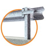 H2-W4 PAB CE 2 ondes - Glissière de sécurité pour bordure de pont - Marcegaglia Buildtech_1