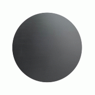 Infinity table de bistrot avec piètement sable + plateau HPL noir Ø 70 cm_1