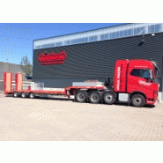 Semi-remorque surbaissée Nooteboom C016760 - 48T - 3 essieux - type OSDS-48-03(EB) avec rampes hydrauliques et élargisseurs_1