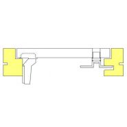 Tecavi 00 md 22 - façades cofim - cadre bois résineux - porte MDF 22 mm_1