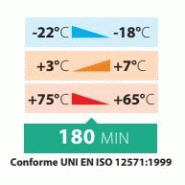 Conteneur isotherme GN ½ - Hauteur 215 mm - Référence 115900 - En polypropylène expansé Polibox®_1