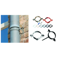 Gamme de descentes pour l'évacuation des eaux pluviales - Frénéhard - Boîtes à eaux, dauphins et colliers en acier galvanisé_1