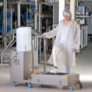 Lave-semelles avec désinfection par pulvérisation sans raccordement eau_1