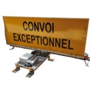 Panneau convoi exceptionnel motorisé - 250968_1