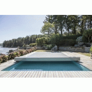 Abri piscine plat 4 saisons / motorisé / en pvc et en acier galvanisé_2