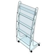 Luxo - meuble présentoir - form x.L. - hauteur totale 156 cm_1