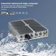 PC industriel fanless étanche - Monolith-6000JB - Intel Celeron J1900 Quad-core 2.0 GHz - IP67/IP69K - M12 - 12~24 VDC_1