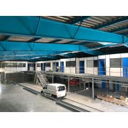 Mezzanine industrielle - plateforme de bureau certifiée EN1090 - portée jusqu'à 8m - charge 1T/m² - fabriqué en France_2
