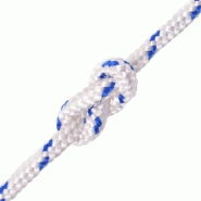 Vidaxl corde de bateau polypropylène 16 mm 50 m blanc 143805_1