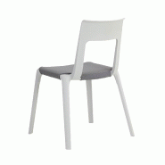 Chaise polyvalente Laia. - Gris_2