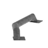 Guide-roues galvanisé à chaud - Positionnement précis des véhicules sur quai de chargement/déchargement - Modèles penchés et droits disponibles_1