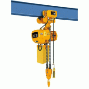 Palan électrique mobile à chaîne TOR HHBD02-02T - 2TX12M/380V avec chariot, capacité 2 tonnes, hauteur 12m_1