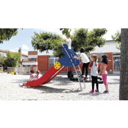 Toboggan Slow JT04 - Matériaux résistants en PE-HD, acier inox et plastique_1