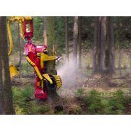 Machine d'abattage Woody harvester 50 pour bois feuillus et courbés