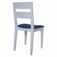 Chaise Ophély en bois massif - fabrication française - hêtre ou chêne avec finitions et revêtements au choix_1