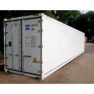 Container maritime 40 pieds frigorifique / reefer / isotherme / chambre froide_1