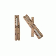 Kit x 4 accessoires pour sauna - seau, louche, sablier, thermomètre hygromètre en pin + essence eucalyptus Harvia 400ml_1