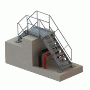 Saut de loup en acier galvanisé - Normes EN 1090 et NF E 85 015 - Livré sous 72h_1