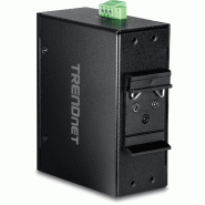 TRENDnet  TI-PELC80 Mini switch industriel rail DIN Fast Ethernet PoE+ à 8 ports_1