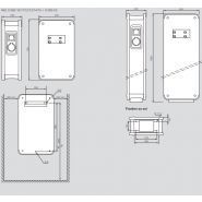 059011 - Borne de recharge Green'up Premium monophasée en métal - Legrand - Modes 2 et 3 - 3,7 kW à 4,6 kW - 2 ports - 16A à 20A_1