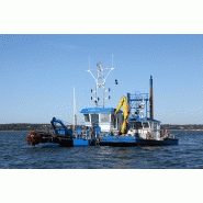 Drague stationnaire seem 19-760st - 36,50m - 559kW - Profondeur de dragage 7m - DN 350_1