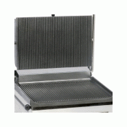 Grill Panini double plaque en fonte rainurée - GTP6040 - cuisson homogène et professionnelle_1
