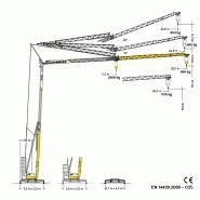 Grue Liebherr L1-24 avec charge maximale de 2 500 kg