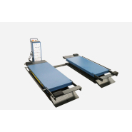 Pont élévateur à double ciseaux  idéal pour les travaux professionnels de maintenance et de réparation automobile - KROEMER XX55_1