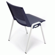 Chaise visiteur empilable So Caserte - P25, Kit d'accroche AC57, Kit tablette avec 1 accoudoir So Caserte_1