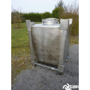 Container (IBC/GRV) inox carré 1000L - CON014_1