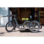 Remorque vélo mécanique professionnelle compacte et robuste - Capacité 200kg - Carla MINI compétition JHOG_1