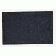 Tapis d'entrée intérieur Queyras bleu - 58x39 cm - absorbant et anti-poussière_1