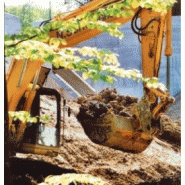 Godet orientable XHD Wimmer International - Acier haute résistance - Vérins hydrauliques protégés_1