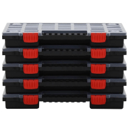 Vidaxl boîtes d'assortiment 10 pcs 40x30x5 cm polypropylène 3106445_1